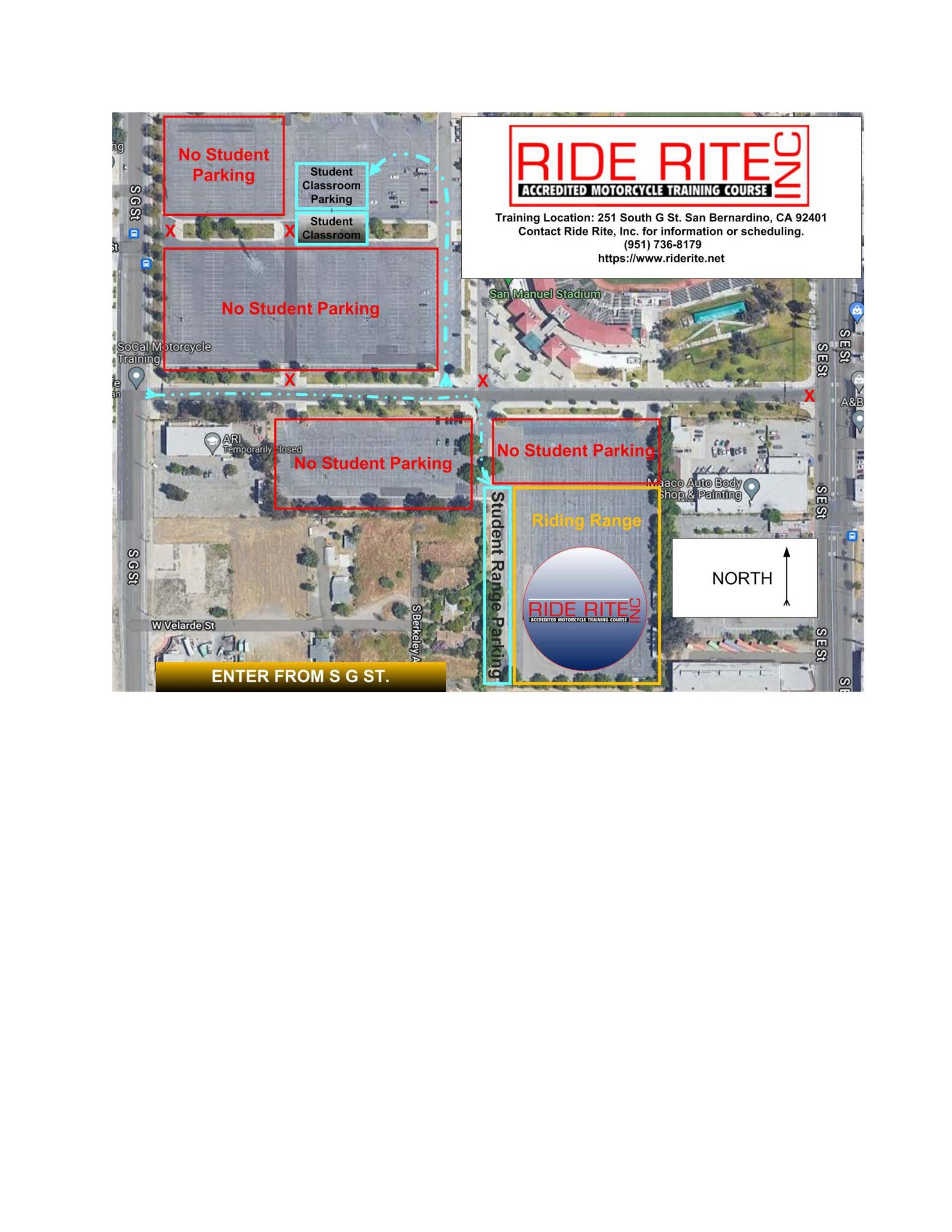 San Bernardino Location 11/16/2024 11/17/2024 SAT/SUN Ride Rite